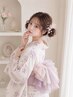 【浴衣着付け＋ヘアセット】4900円♪