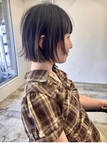 イーラー 日本橋 人形町(ealar) ミニボブ /切りっぱなしボブ /切りっぱなし/ワイドバング