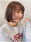 小顔前髪似合わせカット/レイヤーカットボブ/ミニボブ【銀座駅】