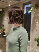 ラフなウェーブボブ