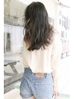 ヨッカ(YOCCA)&nbsp;レイヤー＋ブリーチ無しハイライトのみ　バック