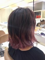 エイブルヘアー(able hair) ワインカラーバレイヤージュ