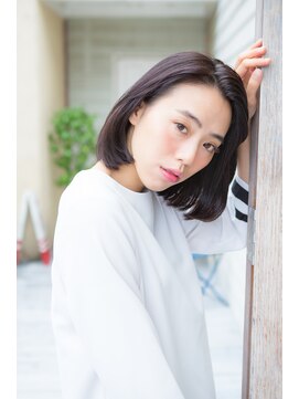 ヘアーアンドネイル キ アンティ(Hair&Nail Ki anty) 【Kianty みなとみらい】センターパート カール 前下がりボブ☆