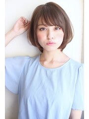 【to/na】宮崎えりな 20代30代40代50代大人かわいい小顔ボブ