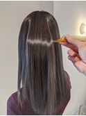 髪質改善艶髪ストレート