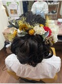 成人式ヘアセット