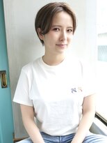 バース(BIRTH)&nbsp;天神【BIRTH】大人かわいい涼しげヘアの前髪なしショート　2