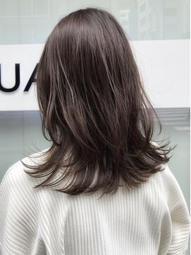 コレット ギンザ(Collet Ginza) ブリーチなし × ラベンダーグレー Hair Design Collet Ginza
