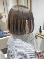 アルクバイネオリーブ 荻窪店(arc by neolive)&nbsp;ふんわり襟足ミディボブ×マットベージュ