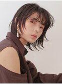 【porto神戸】20代30代40代/ 大人女性の外はねウルフボブ