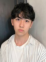 アイティーバイアルバム 北千住店(IT by ALBUM)&nbsp;マッシュパーマ_波巻き束感ショートツーブロック_ba402532