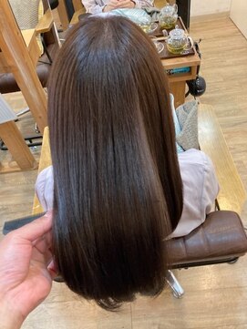 グランバイ アトリエドングリ(Grand × AtlierDonguri) 髪質改善 ビフォーアフター その405(マットグレー)