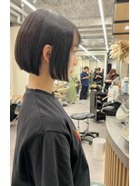 ロンドプロフィール 浦和(Lond profil)&nbsp;【ワンランク上のボブ】切りっぱなしショートボブ【浦和】