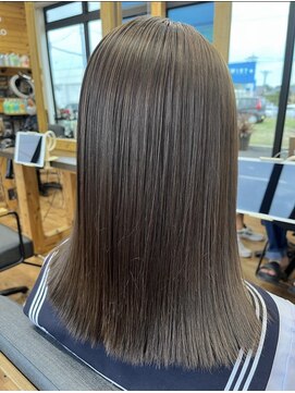 ルッカヘアガーデン バイ ラッシュゴールド(RUCCA HAIR GARDEN by LUSH GOLD) 極艶縮毛矯正