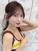 シーシンジュク 新宿南口(Sea shinjuku)&nbsp;韓国風前髪×レイヤーカット【髪質改善/新宿/レイヤーカット】