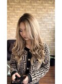 Blonde Balayage Extension