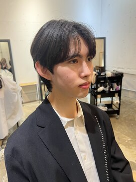 ノラ ヘアーサロン(NORA HAIR SALON) 【石山】中性ミニウルフ韓国ヘア