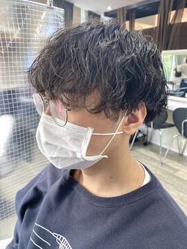 クレス 武蔵浦和店 波巻きパーマ/メンズパーマ/刈り上げ/無造作/ツイストスパイラル