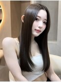 韓国　顔まわりカット　レイヤーカット　就活カラー　haruhi