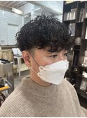 春のメンズパーマスタイル