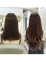 ハイエクステンション 京都駅前店(Hi-Extension)&nbsp;インナーラベンダーベージュ★mao_73