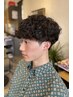 【人気No.1】メンズカット+特殊パーマ￥15000