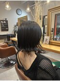 ぱつんとボブ