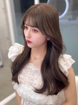 アイシー 表参道(ICY)&nbsp;韓国ヘア＊結んでも可愛いレイヤーロング/ロイヤルブラウン
