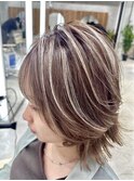 ハンサムショート/サラ艶ロング/レイヤーボブ/ハイライトカラー