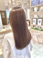 ラボヌールヘアー シェリ 久喜店(La Bonheur hair cheri)&nbsp;【cheri石川】美髪ストレート/艶ブラウン【久喜美容室】