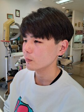 ヘアデザイニング ズーム 飯田橋店(hairdesigning Zoom) 10代20代30代:マッシュツーブロック