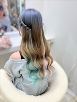 ヘイルジューシー(hail JUICY)&nbsp;シールエクステ/ヘアアレンジ