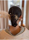 ウェディングヘアセット
