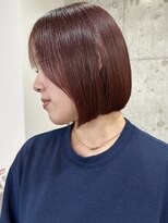 サクラ 岐阜(SAKURA)&nbsp;乾かすだけでおさまる簡単スタイリング　切りっぱなしボブ