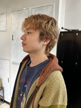 ファイブ ノーヴル カラット(5 Noble ct.) 【Yui】メンズブリーチパーマ