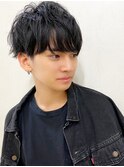 ダウンバンク　ナチュラルパーマ