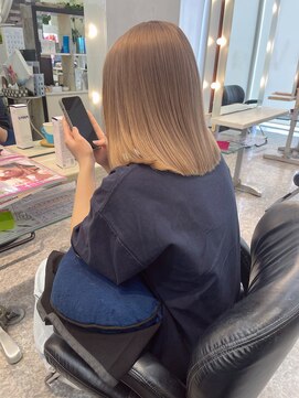 美容室 サワコ 国府店(SAWAKO) クリアヘーゼルベージュ