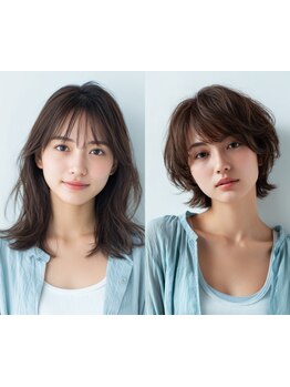 《似合わせ実績30万人》スタイルや色味のニュアンスを丁寧にくみ取って“なりたい”と≪似合う≫を形に♪