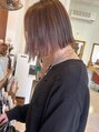 パル バイ ラベスト(Pal by lovest)&nbsp;ラフでお洒落な切りっぱなしボブ☆重た過ぎないパラっと質感が◎