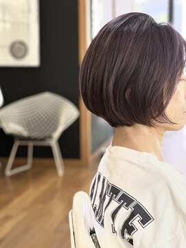 トランクサロンカッパード 大人グラボブ＋イルミナカラー＋水素トリートメント