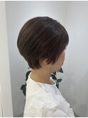 大人可愛いマッシュショート
