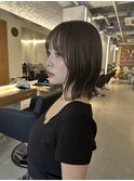 似合わせカット×インナーカラー
