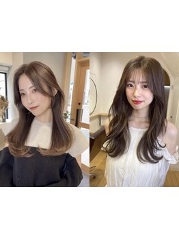 ご自宅でもサロン帰りの仕上がり☆再現性の高さと髪質に合わせたスタイル提案で、可愛いが続く♪
