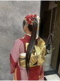 成人式/ポニーテール
