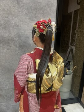 アールトゥーヘアー(art To Hair) 成人式/ポニーテール