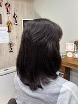 パオちゃんの美容室&nbsp;ミディアム×ヘナカラー