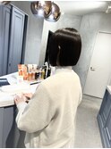 オリーブグレー/韓国風巻き/レイヤーカット/髪質改善/縮毛矯正