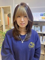 オーセンヘア(AUTHEN.HAIR)&nbsp;フレーミングカラー/レイヤーカット