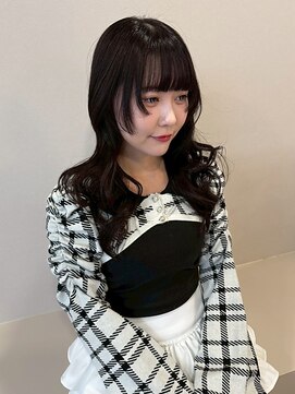 エトレ(etore) 顔まわりカット/デザインカット/艶髪ウェーブ