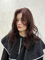アグ ヘアー アイラ静岡店(Agu hair aila)&nbsp;大きめカールで作る軽やかレイヤー